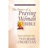 NIV Power Of A Praying Woman Bible-HC by Omartian Stormie